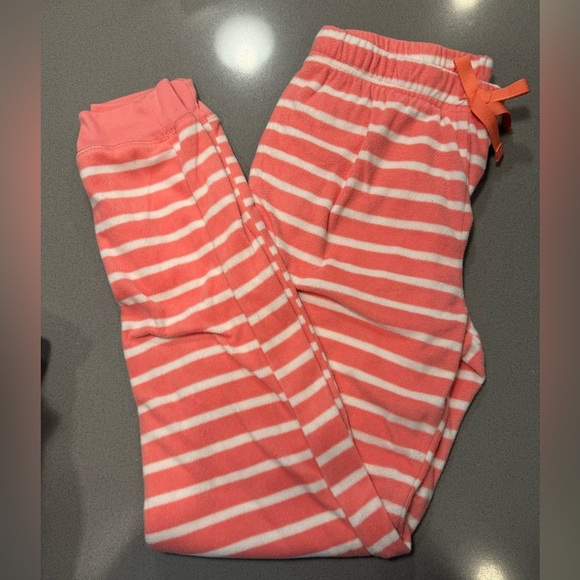 Big Girls | Fleece striped pj pants | Jogger style | XL - Picture 1 of 1